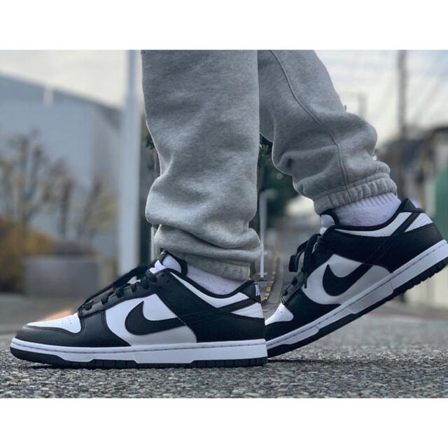 【28.5cm 新品未着用】nike dunk low retro パンダダンク