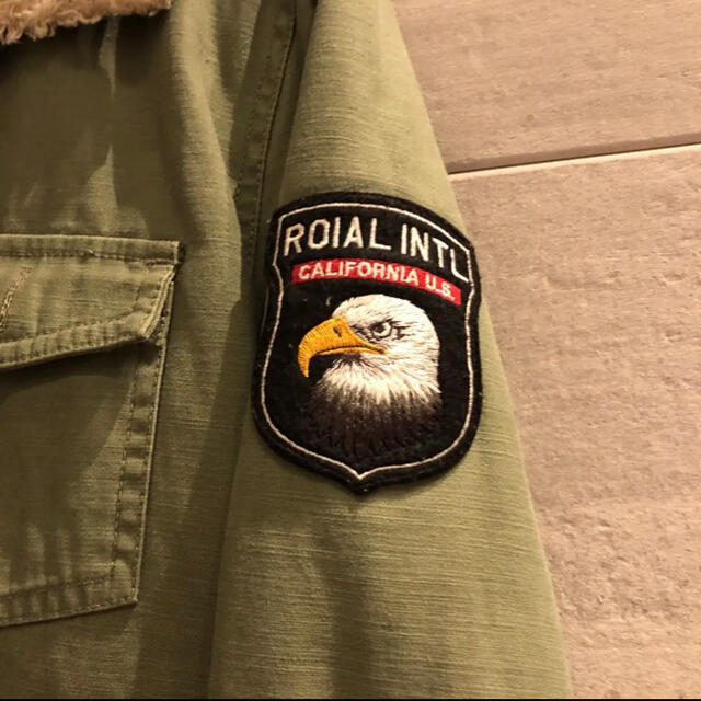 roial(ロイヤル)のミリタリージャケット　ROIAL ボアジャケットSafari掲載 レディースのジャケット/アウター(ミリタリージャケット)の商品写真