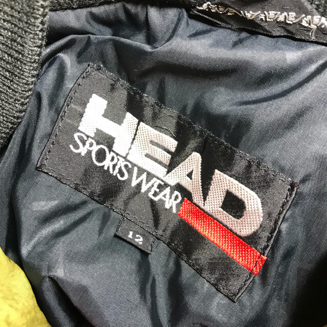 HEAD(ヘッド)の【入手困難】ヘッド HEAD ナイロンジャケット フライトジャケット 赤 古着 メンズのジャケット/アウター(ナイロンジャケット)の商品写真