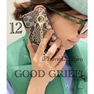 アパルトモンドゥーズィエムクラス(L'Appartement DEUXIEME CLASSE)の【GOOD GRIEF!/グッドグリーフ】 I Phone Case(iPhoneケース)