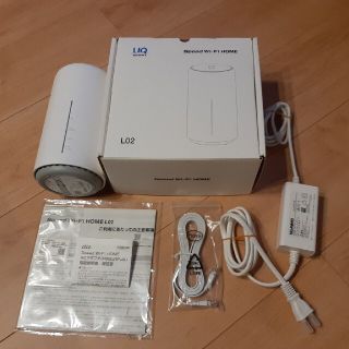 ファーウェイ(HUAWEI)のSpeed Wi-Fi HOME L02 ホワイト ホームルーター(その他)