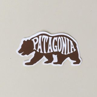 パタゴニア(patagonia)の新品未使用Patagonia パタゴニア ステッカー アウトドア シール ベアー(その他)