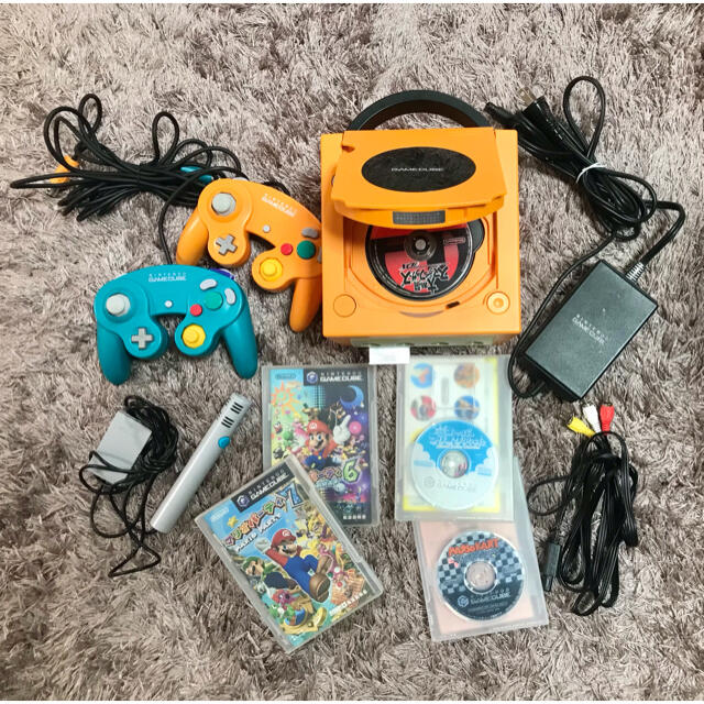 おまけ付き】GAMECUBE ゲームキューブ 本体、周辺機器、ソフト一本 おまけ付き】GAMECUBE ゲームキューブ 本体、周辺機器、ソフト一本