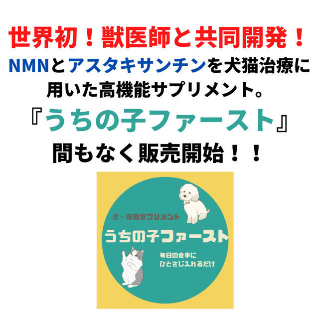 βーNMN15000とうちの子ファーストのセットNMM アスタキサンチン高含量