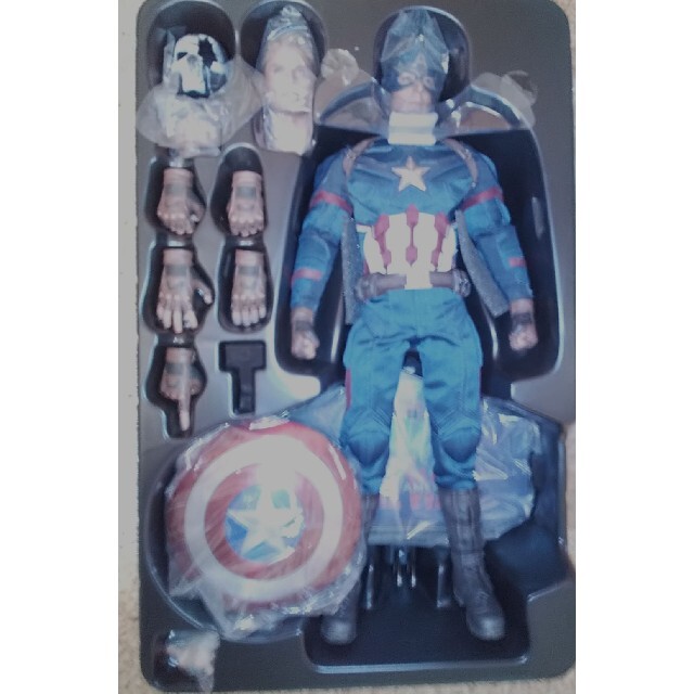 ホットトイズ マスターピース シビル・ウォー キャプテンアメリカ ホットトイズ マスターピース シビル・ウォー キャプテンアメリカ