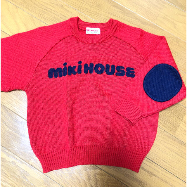 mikihouse(ミキハウス)のミキハウス　ニット★ キッズ/ベビー/マタニティのキッズ服男の子用(90cm~)(ニット)の商品写真