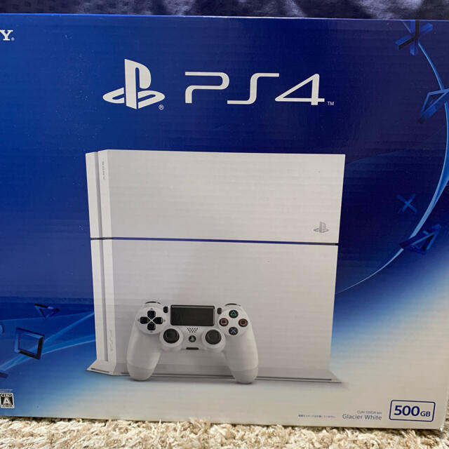 PS4 本体 ホワイト ヘッドセット付き - 家庭用ゲーム機本体 ps4セット!!