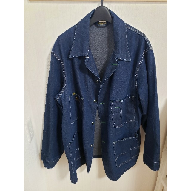 70s OSHKOSH オシュコシュ デニム カバーオール USA製 L相当 70s OSHKOSH オシュコシュ デニム カバーオール USA製 L相当