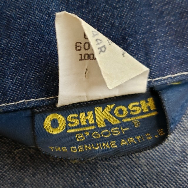 OshKosh - 【送料無料】 70s~80s OSHKOSH カバーオールの通販 OshKosh - 【送料無料】 70s~80s OSHKOSH カバーオールの通販
