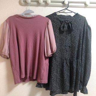 シマムラ(しまむら)の大きいサイズ　まとめ売り　4点　しまむら　アベイル　SHEIN 4L(シャツ/ブラウス(長袖/七分))