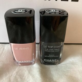 シャネル(CHANEL)のCHANELトップコート　　ネイルのセット(ネイルトップコート/ベースコート)