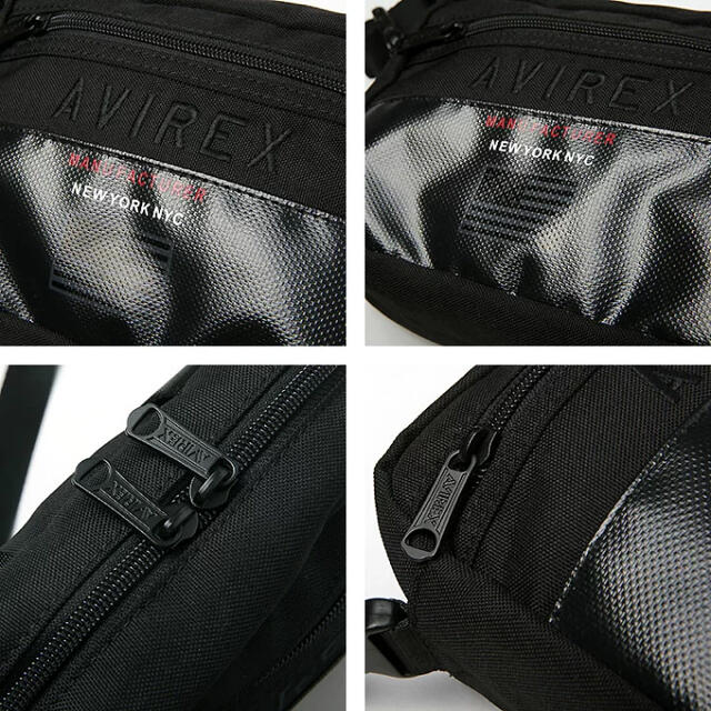 AVIREX(アヴィレックス)のAVIREX アビレックス オールドスクールボディーバッグ AX2005 メンズのバッグ(ショルダーバッグ)の商品写真