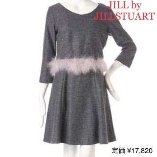 ジルバイジルスチュアート(JILL by JILLSTUART)のJILL by JILLSTUART フェザーヘムドレス ワンピース(ミニワンピース)