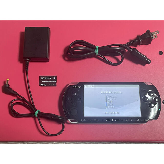 PSP-3000 ブラック　8GB  比較的美品　2