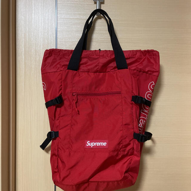 定価以下！ supreme 19ss backpack red 赤
