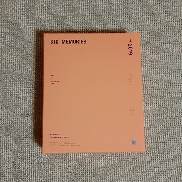 BTS  MEMORIES 2019  BLU-RAY 3