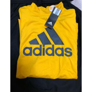 アディダス(adidas)のadidas ハイネック ロングスリーブT(Tシャツ/カットソー(七分/長袖))