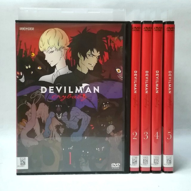 デビルマン　DEVILMAN  全６巻　レンタル版DVD  全巻セット