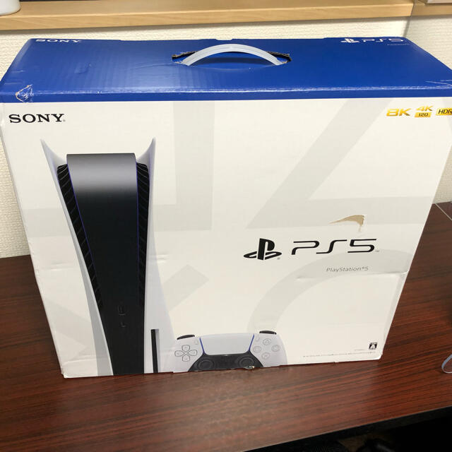 PlayStation(プレイステーション)のPlayStation 5 開封済み エンタメ/ホビーのゲームソフト/ゲーム機本体(家庭用ゲーム機本体)の商品写真