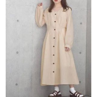 ダブルクローゼット(w closet)の[いち様専用]ウエストタックワンピース(ロングワンピース/マキシワンピース)