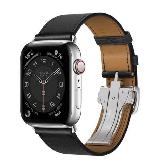 アップルウォッチ(Apple Watch)のHERMES apple watch series6 44mm(腕時計(デジタル))