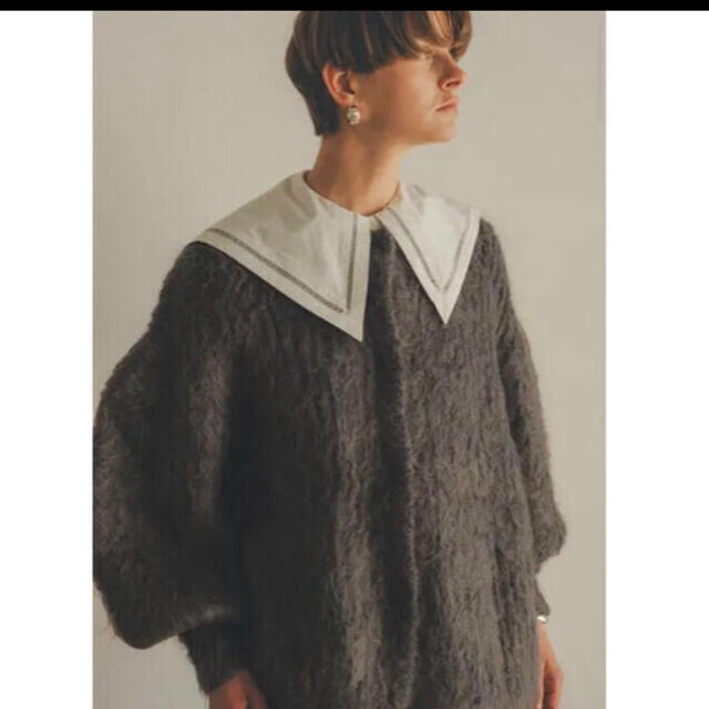 CLANE クラネ COLOR MOHAIR SHAGGY CARDIGAN