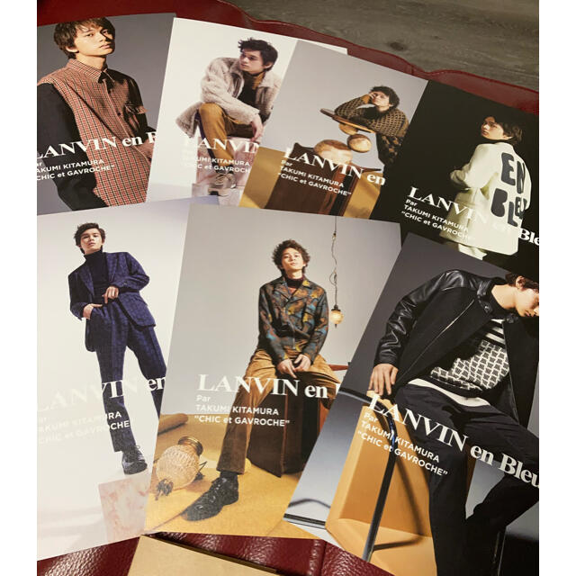 LANVIN en Bleu(ランバンオンブルー)の北村匠海　非売品フォトカード7枚 エンタメ/ホビーのタレントグッズ(ミュージシャン)の商品写真