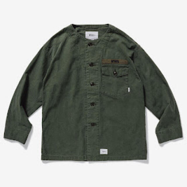 WTAPS SCOUT LS / SHIRT. COTTON. OXFORD