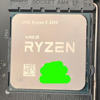 RYZEN5 3500 動作確認済み(PCパーツ)