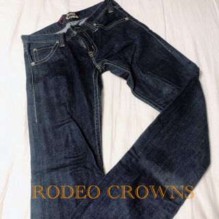 ロデオクラウンズ(RODEO CROWNS)の【美品】RODEO CROWNS ロデオクラウンズ　デニム　レディース(デニム/ジーンズ)