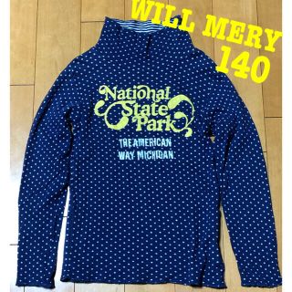 ウィルメリー(WILL MERY)のWILL MERY　タートルネックカットソー　リバーシブル　140(Tシャツ/カットソー)