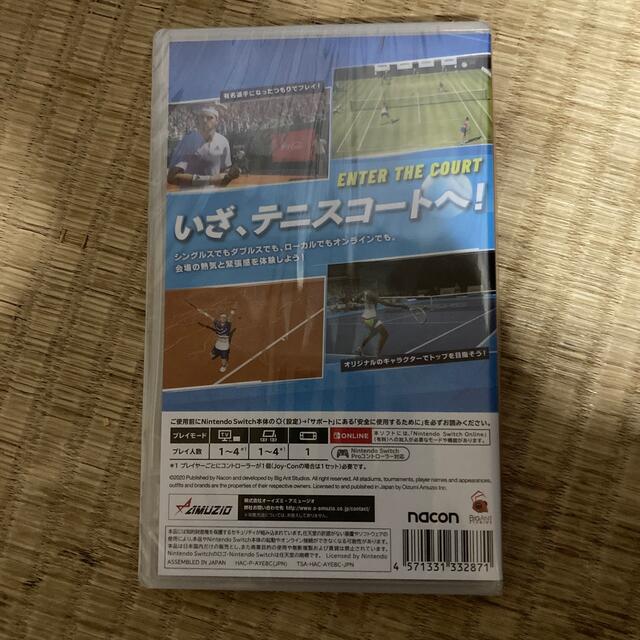 Nintendo Switch(ニンテンドースイッチ)のテニス ワールドツアー2 Switch エンタメ/ホビーのゲームソフト/ゲーム機本体(家庭用ゲームソフト)の商品写真