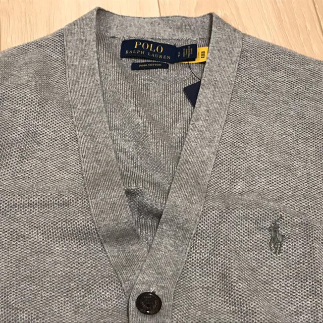 POLO RALPH LAUREN(ポロラルフローレン)の【新品未使用】ポロラルフローレン　カーディガン メンズのトップス(カーディガン)の商品写真