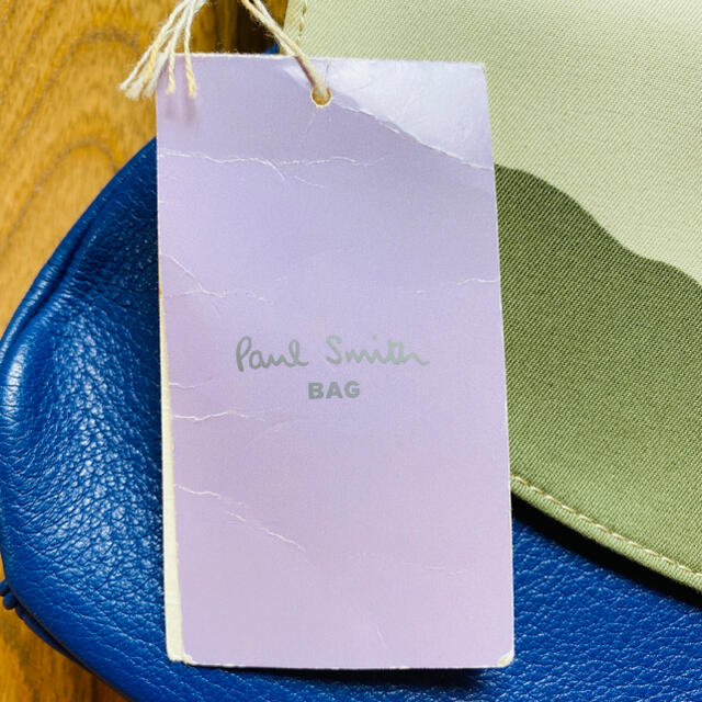 Paul Smith(ポールスミス)の新品　ポールスミス　カモ柄　カラフル　コットン　牛革　PWH61230 レディースのバッグ(ショルダーバッグ)の商品写真