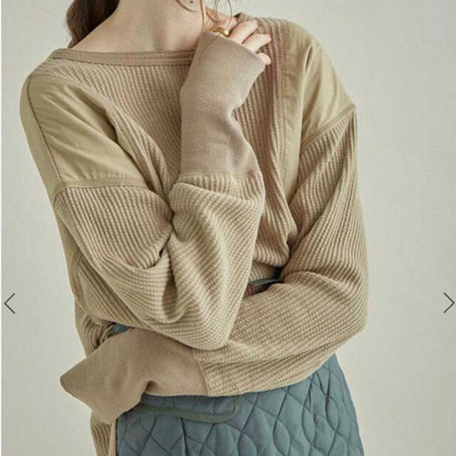 ETRE TOKYO ショルダーパッチ2wayサーマルトップス-eastgate.mk