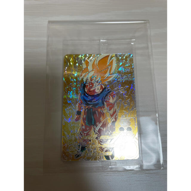 ドラゴンボール(ドラゴンボール)のドラゴンボールヒーローズ　激怒悟空　パラレル　未開封 エンタメ/ホビーのトレーディングカード(シングルカード)の商品写真