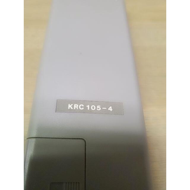 DAIKIN(ダイキン)の中古 ダイキン エアコン リモコン KRC105-4 スマホ/家電/カメラの冷暖房/空調(エアコン)の商品写真