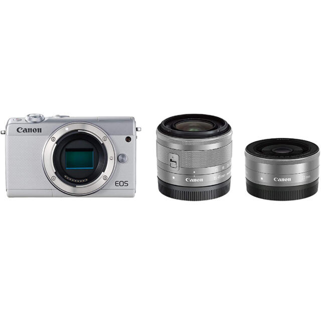 公式の - Canon EOS ダブルズームキット M100 ミラーレス一眼 - csa