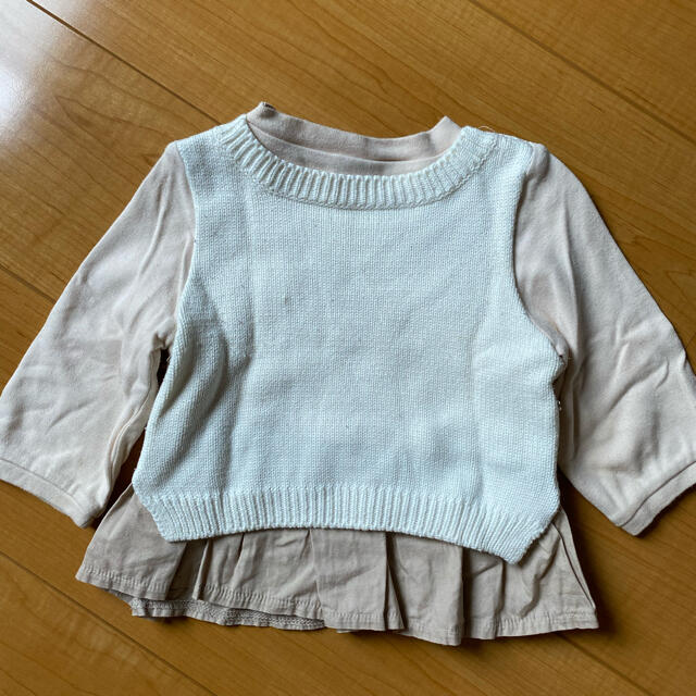 petit main(プティマイン)のpetit main セットアップ キッズ/ベビー/マタニティのベビー服(~85cm)(シャツ/カットソー)の商品写真