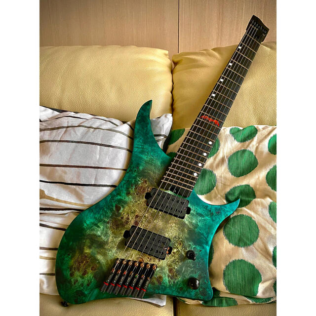 美しい 【あめんぼ様】GOC ヘッドレス 7弦 3.0 Materia guitars エレキ