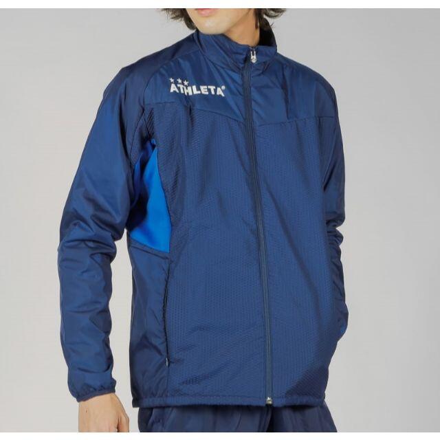 ATHLETA 中綿 ジャケット M 紺 ネイビー 新品 アスレタ