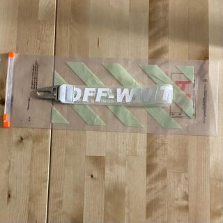 オフホワイト(OFF-WHITE)のオフホワイト　キーホルダー　ホワイト(キーホルダー)