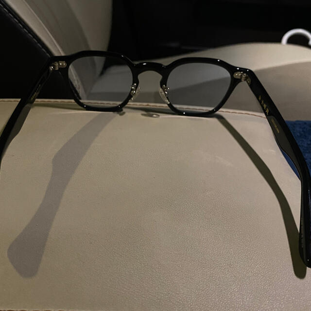 Ray-Ban(レイバン)の金子眼鏡　kc-60 黒 美品 度入りレンズ2つ付き メンズのファッション小物(サングラス/メガネ)の商品写真