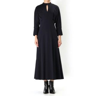 マメ(mame)の【Mame Kurogouchi(マメ)】Cotton Jersey Dress(ロングワンピース/マキシワンピース)