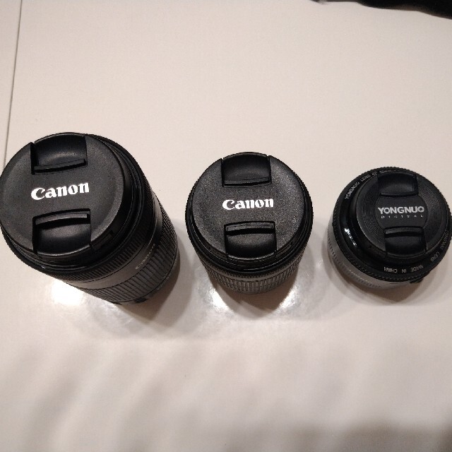 【レンズ3本】Canon EOS Kiss X8iその他