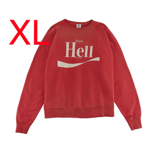 SAINTMICHAEL RGLN SWT SHIRT ENJYHLL /RED メンズのトップス(スウェット)の商品写真