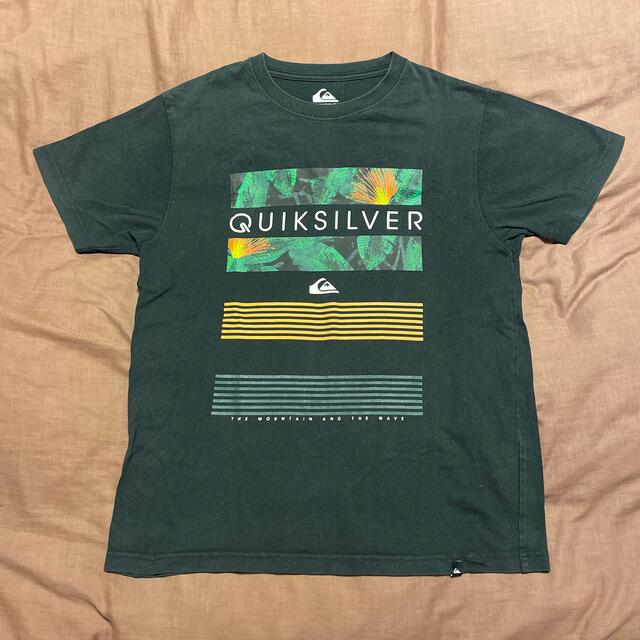 QUIKSILVER(クイックシルバー)のクイックシルバー 半袖 プリント Tシャツ ブラック M サーフィン サーフ系 メンズのトップス(Tシャツ/カットソー(半袖/袖なし))の商品写真