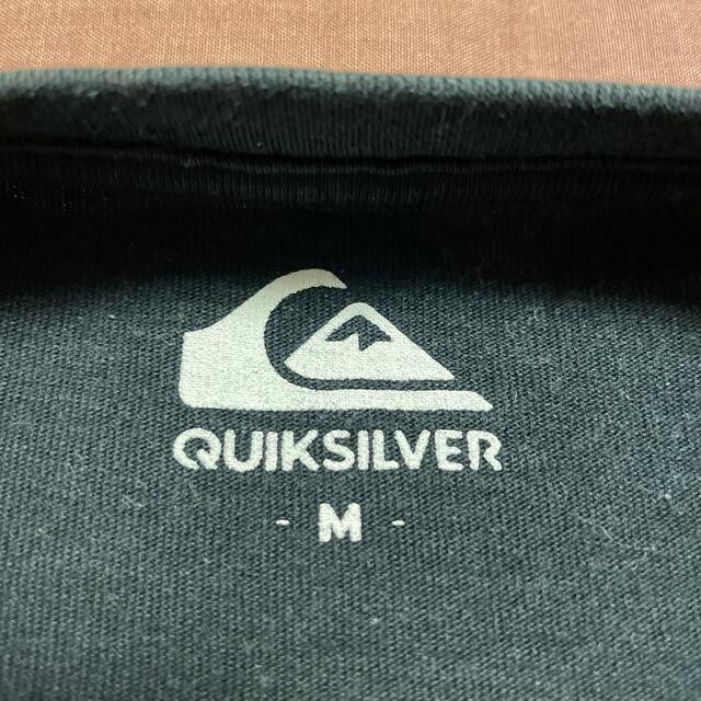 QUIKSILVER(クイックシルバー)のクイックシルバー 半袖 プリント Tシャツ ブラック M サーフィン サーフ系 メンズのトップス(Tシャツ/カットソー(半袖/袖なし))の商品写真