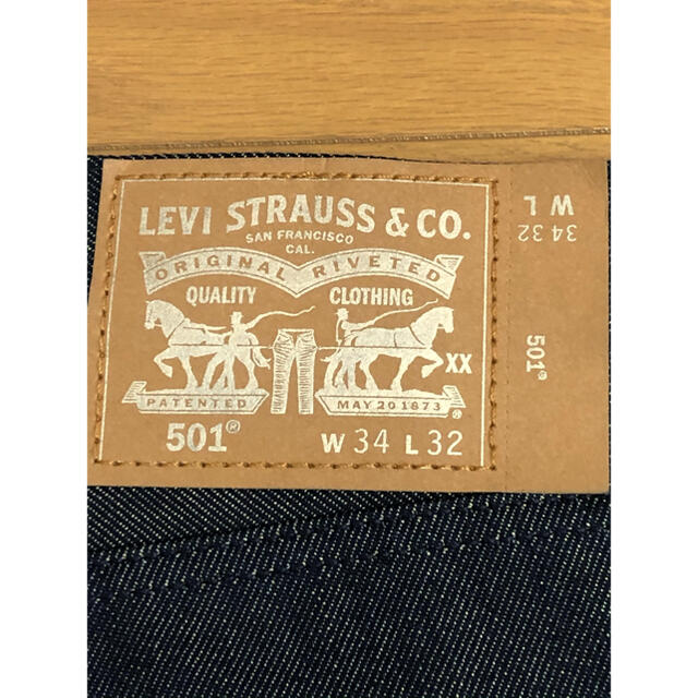 Levi's(リーバイス)のLevi's 501®ORIGINAL FIT RIGID ライトオン限定 メンズのパンツ(デニム/ジーンズ)の商品写真