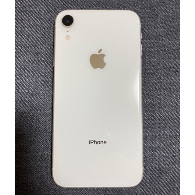 iPhoneXR 128b ホワイト　SIMフリー